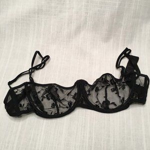 Victorias Secret 36C Black Lace Bra